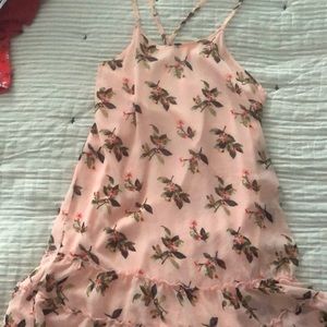 Nice chiffon sundress never worn Abercrombie szM